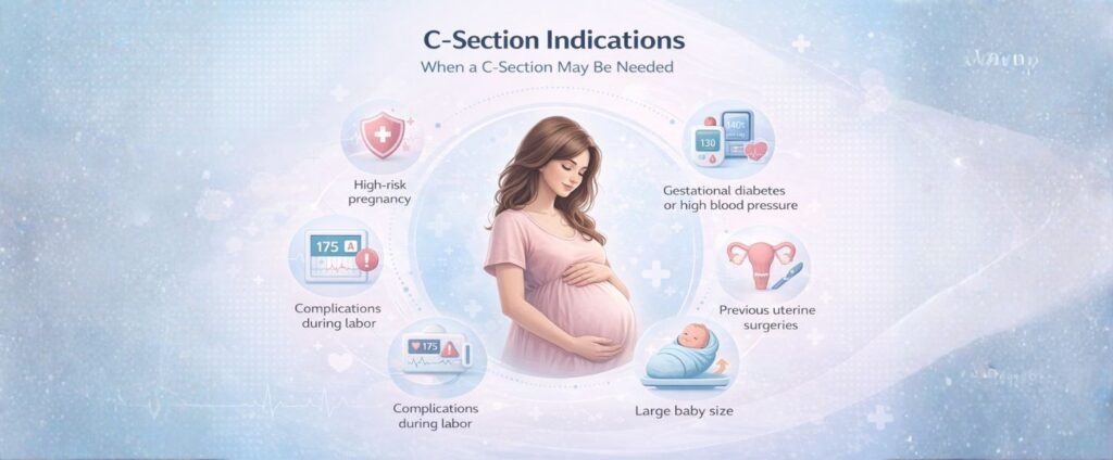 c section delivery indication