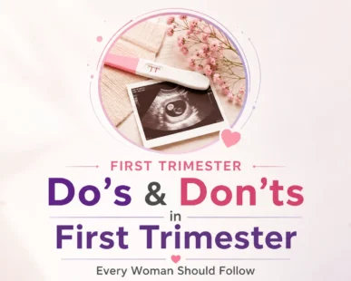 first trimester tips by gynecologist